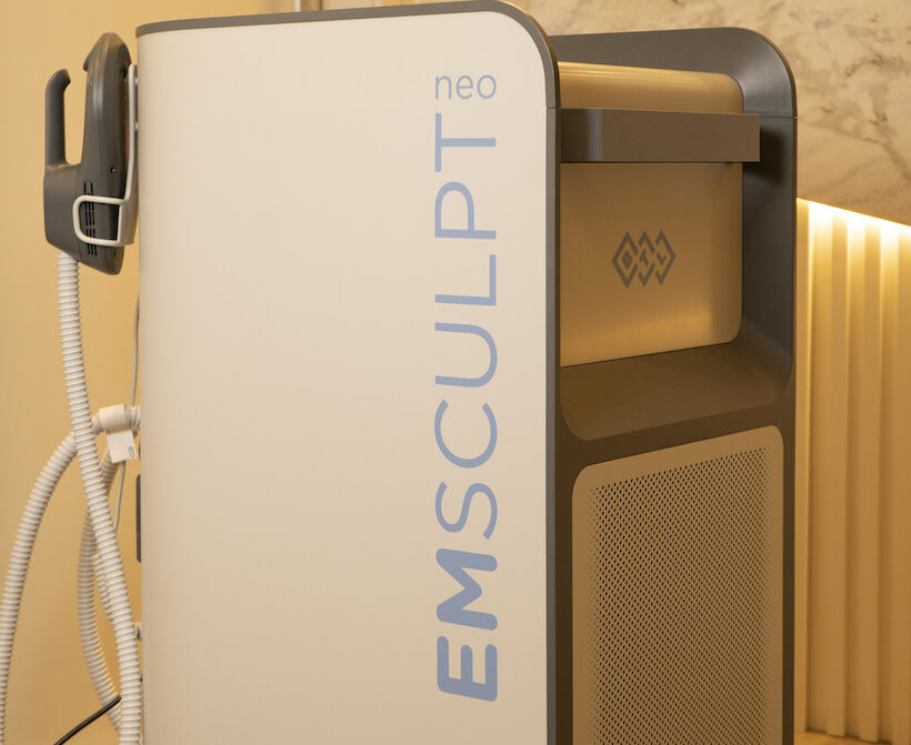 Aparelho EMSculpt Neo da Clínica Dra. Gladys Mattei